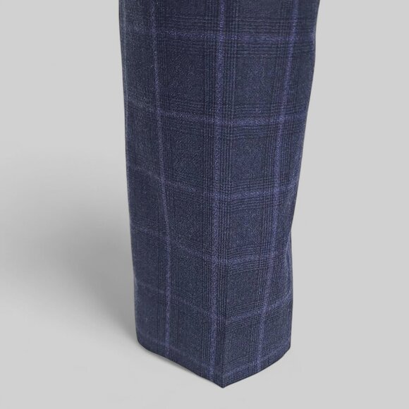 John W. Nordstrom JWN Wool Cashmere Blend Flat Front Dress Pants W36xL30.75 - Picture 8 of 14